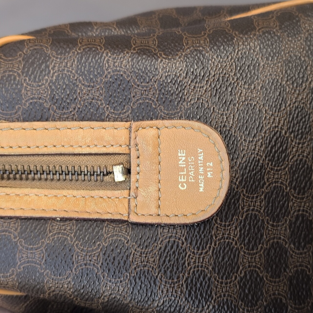 Vintage Celine Macadam Boston Bag - Picture 6 of 12